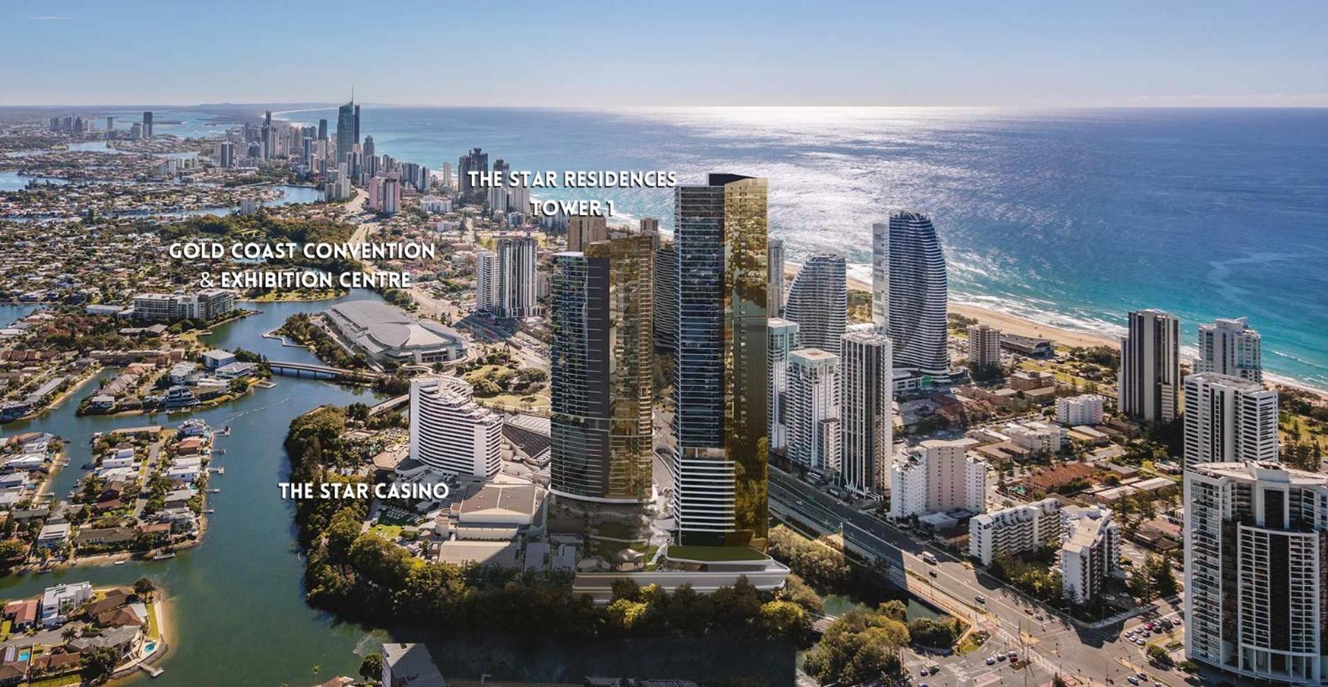 Casino Residences 1 & 2 Bedroom Apartments Gold Coast Exterior foto